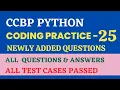 Coding Practice - 25 Recursion Python CCBP 4 0