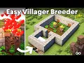 Minecraft Infinite Villager Breeder Tutorial 1 21 Easy and Simple Design