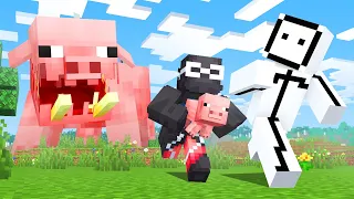 Nos Encontramos a PIGZILLA En Minecraft