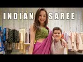 INDIAN SAREE SHOPPING! | Buying my PERFECT INDIAN DRESS!