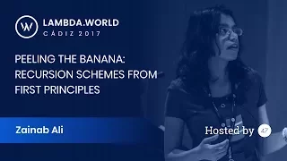 Peeling the Banana Recursion Schemes from First Principles - Zainab Ali
