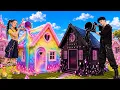 Rainbow VS Black The Most Insane Tiny House Battle Ever