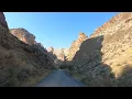 Leslie Gulch Road to Slocumb Creek Campground Owyhee Wilderness of Oregon