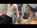 Quarter Sleeve Tattoo with 19 YR OLD 12 HOUR SESSION
