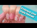 Embrace Your Style Nail wraps review Lily and Fox nail wrap review after 10 days