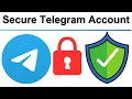 How to protect Telegram account from hackers