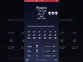 Things I found on the weather app