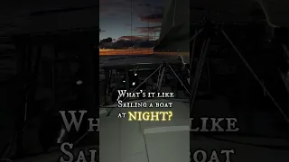 Sailing at NIGHT #sailing #night #caribbean #sailingbyefelicia