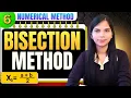 Bisection Method of Numerical Methods Numerical Analysis Playlist