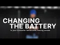 Sunsetter Awning - Changing Remote Batteries