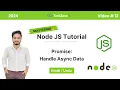 Node JS Tutorial Handle Async Data with Promises Async Await Hindi Urdu