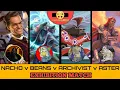 Exhibition Match TOYMAKER v ADRIX AND NEV v MAGAR v NAJEELA COMMANDERMANIA EDH Gameplay