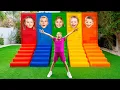Download Lagu 🌈 Desafío de Puertas Coloridas con Vania Mania Kids!