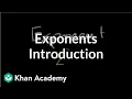 Introduction to exponents Pre-Algebra Khan Academy