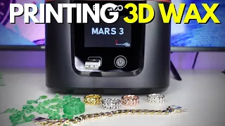 Download How To Print Jewelry Wax With A Resin 3D Printer ($300 Mars Elegoo 3 Pro) MP3