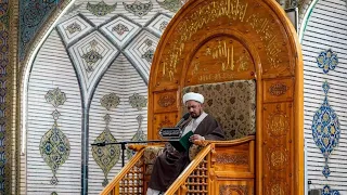 الشيخ شبر معله :: دعاء الافتتاح المبارك ليلة 3 شهر رمضان المبارك 1444 ه‍ ::