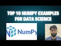 Top 10 NumPy Examples for Data Science Python Tutorial