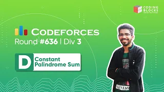 Codeforces Round 1343 D - Constant Palindrome Sum Competitive Coding Coding Blocks