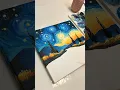 Van Gogh s Starry Night inspired painting
