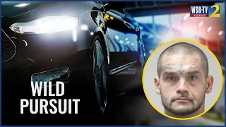 Deputies Driver hits 100 mph crashes into 2 cars during chase