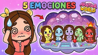 ¡5 EMOCIONES en la CABEZA de una ADOLESCENTE! ¿PODRÉ Controlarlas? | Avatar World