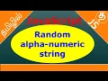 Random alpha-numeric string in JavaScript