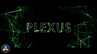 Plexus Effect in DaVinci Resolve - Free Nova Plugin