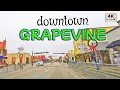 Grapevine Texas - Downtown driving tour