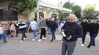 دبكة مرتبة مع شباب الدير الفنان اياد البلعاوي حمام العريس امير القب   دير الغصون      دندنها