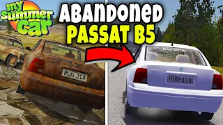 ABANDONED PASSAT B5 RESTORATION PROJECT My Summer Car 