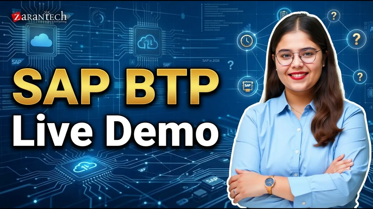 SAP BTP Integration Suite (CPI, APIM, Event Mesh) Training - Live Demo | ZaranTech