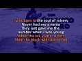 Johnny Cash - Thirteen (new version) - Karaoke Instrumental Lyrics - ObsKure
