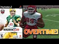 Playing Madden NFL 09 in 2024 PS2 Gameplay