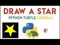 Python Turtle - Code a Star Tutorial