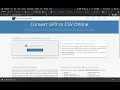 Importing GPS Data into Blender from a CSV