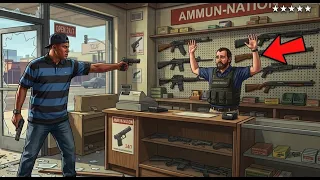 قراند : اقتحمت محل الأسلحة الجديد ولكن الحظ صادم !!؟ 🔥😱