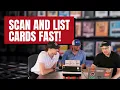 Mass scanning and listing of sports cards with Card Dealer Pro and a Ricoh scanner