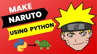 how to make naruto using python turtle