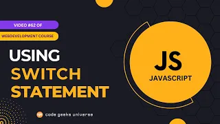 Switch Statement in practice Full Stack Web Development Web Development Tutorial