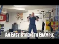 An Easy Strength Workout Example