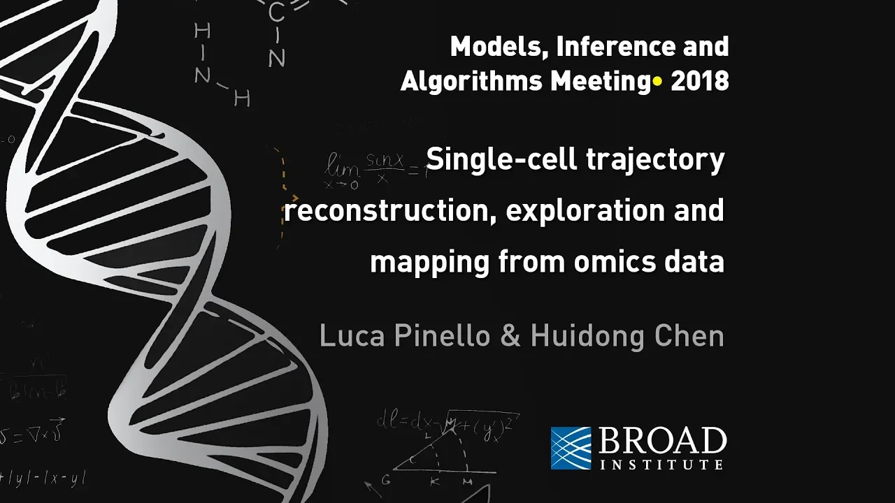 MIA: Luca Pinello, Huidong Chen, Single-cell trajectories from omics; Jonathan Hsu, CRISPR tiling