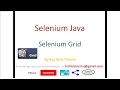 Selenium Grid Part1 Introduction