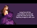 Download Lagu TAYLOR SWIFT - Long Live (Taylor’s Version) (Lyrics)