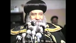 شاهد من كتر ضحك الشعب اثناء حديثة البابا شنودة خلاص مش هكمل 