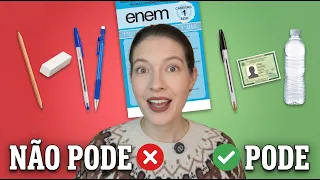 CHECKLIST do ENEM ✍️ o que levar para não ser ELIMINADO (obrigatório)