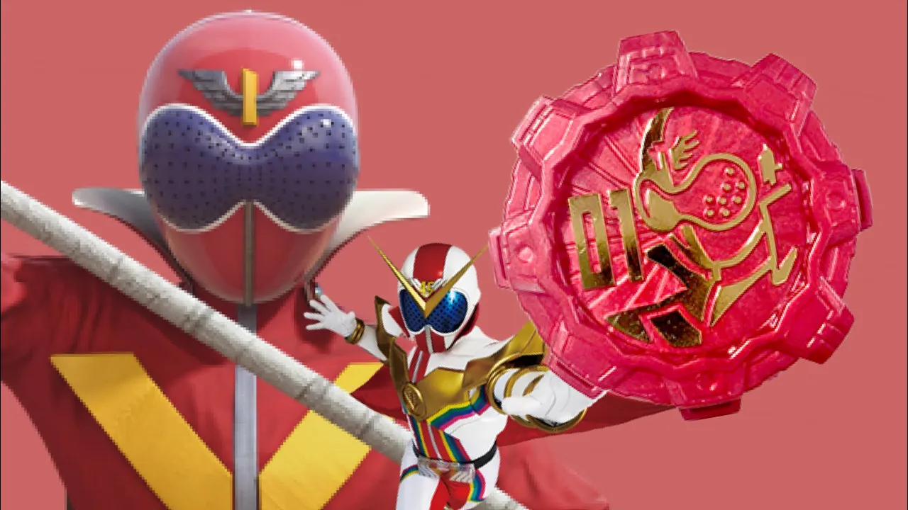 Super Red Goranger Sentai Gear & Zenkaiger CD Collection!