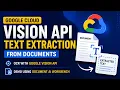 Google Cloud Vision API Tutorial OCR Text Extraction from Documents Beginner Guide
