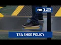 Portland airport passengers react to new TSA shoe policy