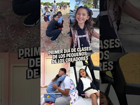 EL PRIMER DÍA CLASES DE LOS HIJOS DE LOS TIKTOKERS: ELI ESPARZA, LA FAMILIA GOMES, ALQUIMIA POLINESI