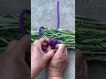 The techniques of tying firewood knots taught by Grandpa Li#Knot#Knotting techniques